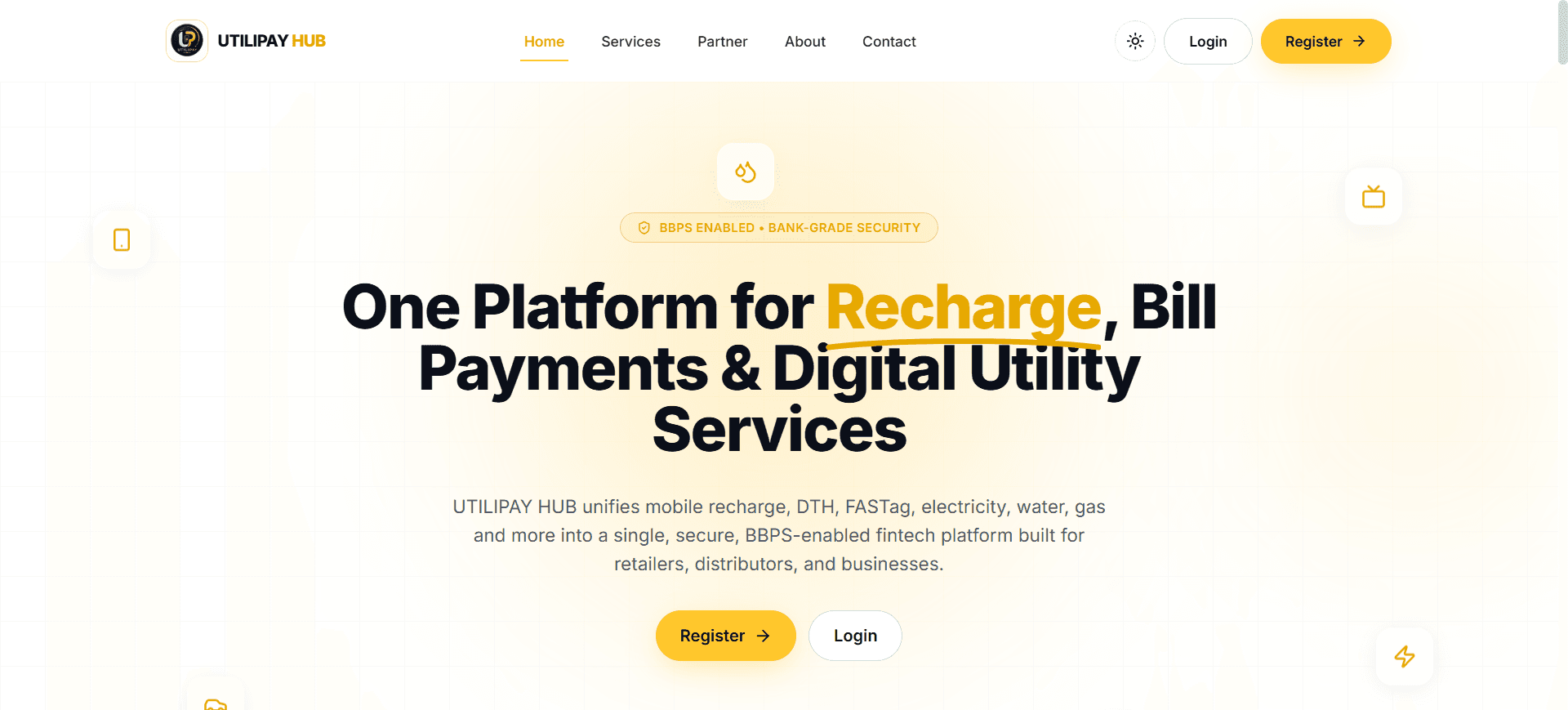 UTILIPAY HUB project preview