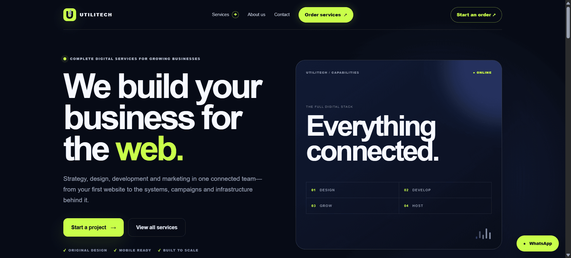 UTILITECH project preview